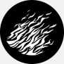 Гобо металлические Rosco Fire &amp; Ice 77176 чёрный — купить в Москве в интернет-магазине Snabimport